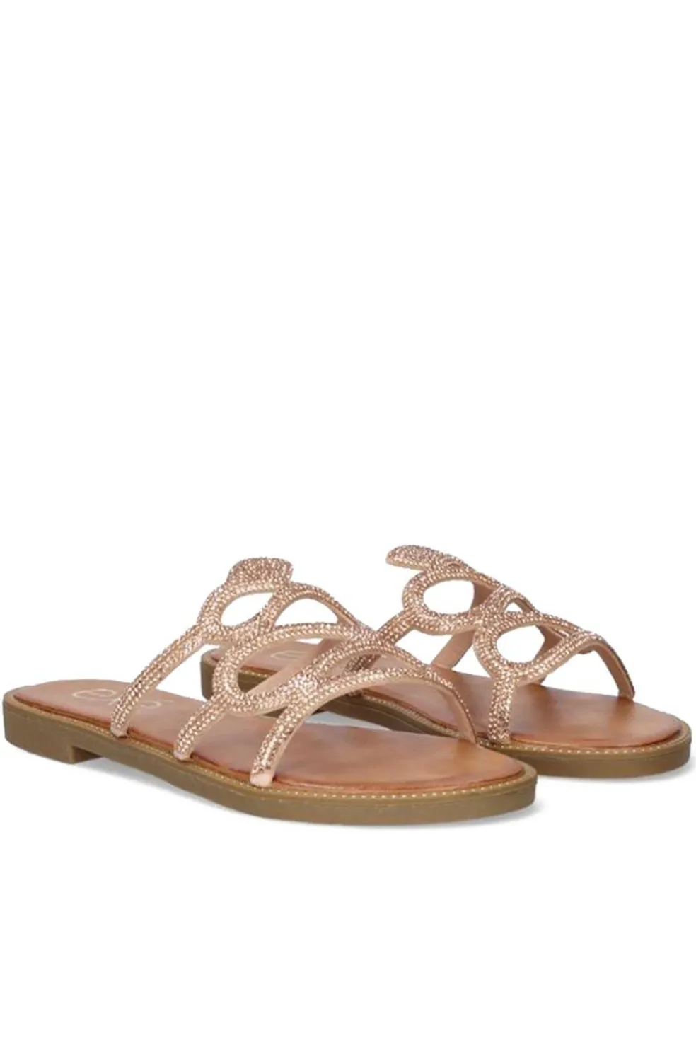 Sandalia Mujer Exé wf3374 617 rose gold