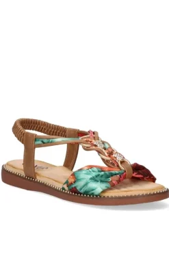 Sandalia Mujer Exé ZF1982 RR1 Camel