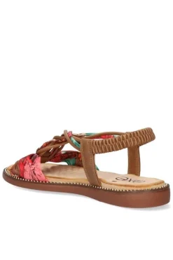 Sandalia Mujer Exé ZF1982 RR1 Camel