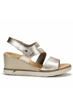 Sandalia Mujer Fluchos smash f1973 platino