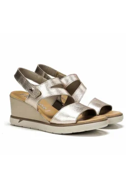 Sandalia Mujer Fluchos smash f1973 platino