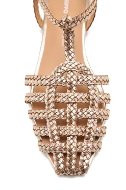 Sandalia Mujer Gioseppo Dighton 75456 Platinum