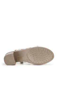 Sandalia Mujer 24HRS 26047 Crema Beige