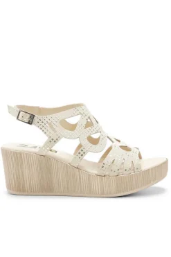 Sandalia Mujer 24hrs 26482 crema