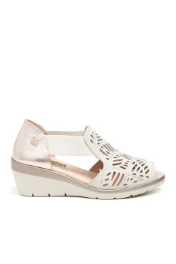 Sandalia Mujer 24HRS 25960 Crema Beige