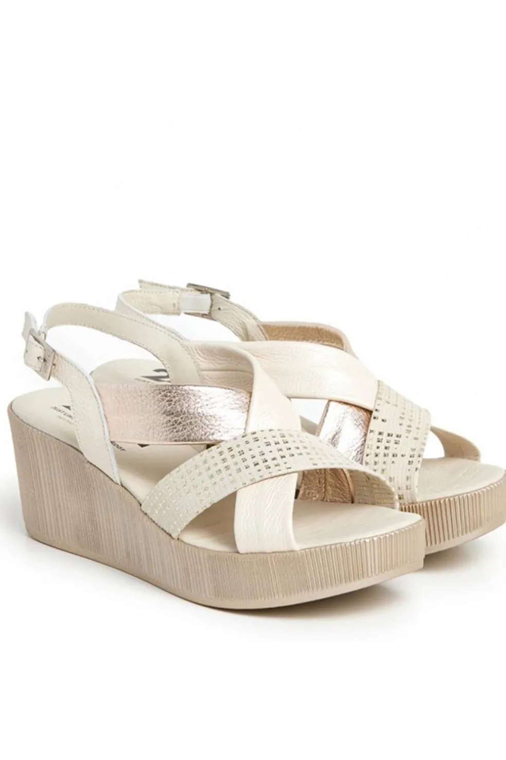 Sandalia Mujer 24hrs 26481 lino