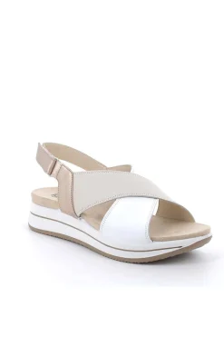Sandalia mujer Igi & Co 7675622 panna bianco