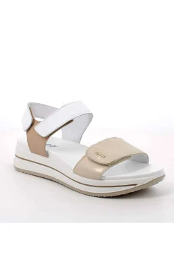 Sandalia mujer Igi & Co 7675444 platino bianco