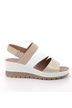 Sandalia mujer Igi & Co 7664644 platino bianco