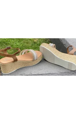 Sandalia mujer Karralli 5456 roble