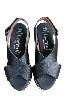 Sandalia mujer Karralli 5661 negro
