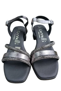 Sandalia mujer Karralli 5614 duna acero combi