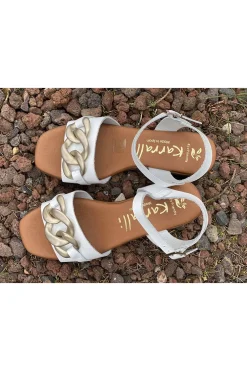 sandalia mujer Karralli 5354 blanco