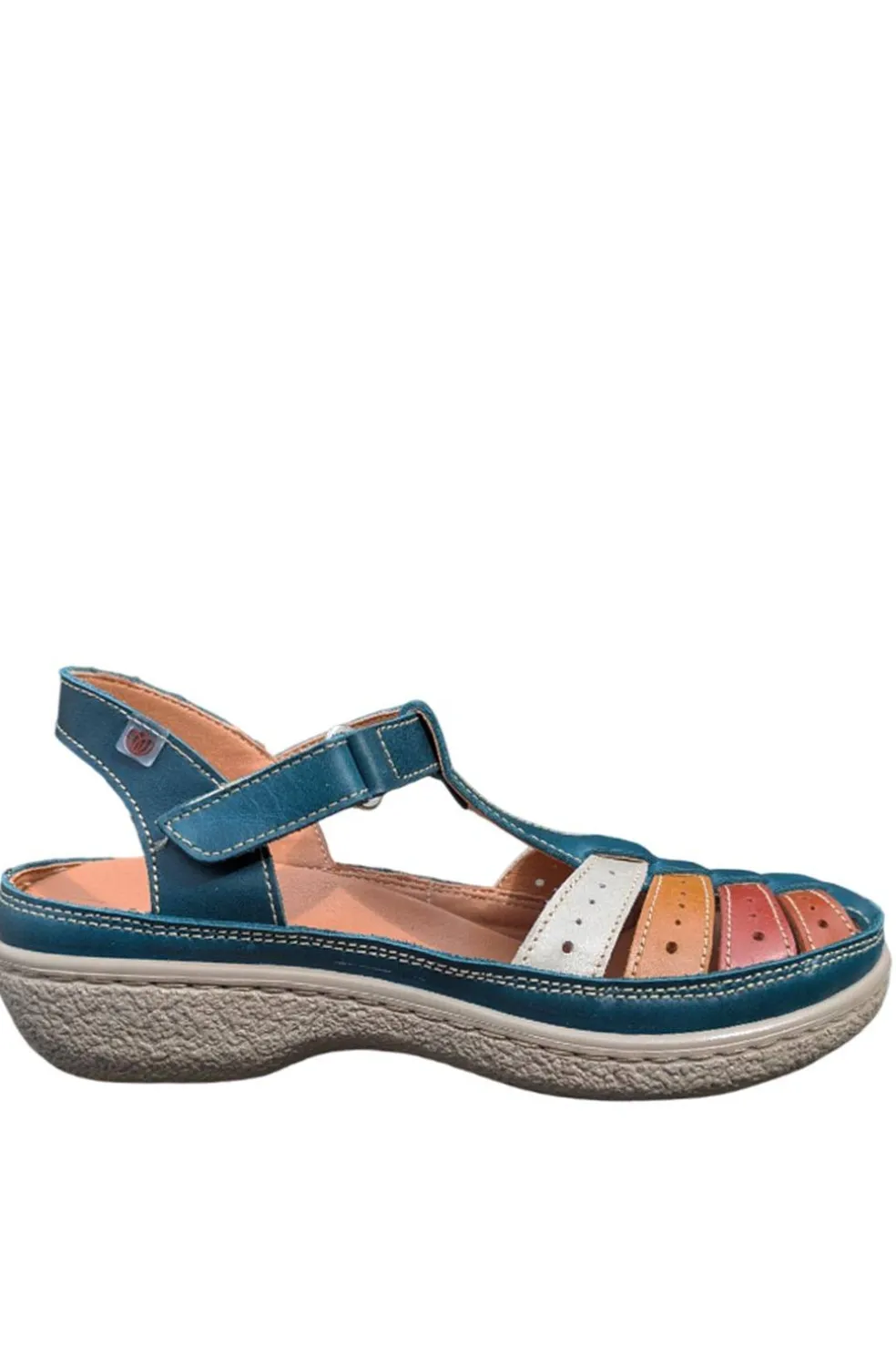 Sandalia Mujer Laura Azaña LA11986BI Combi Turquesa