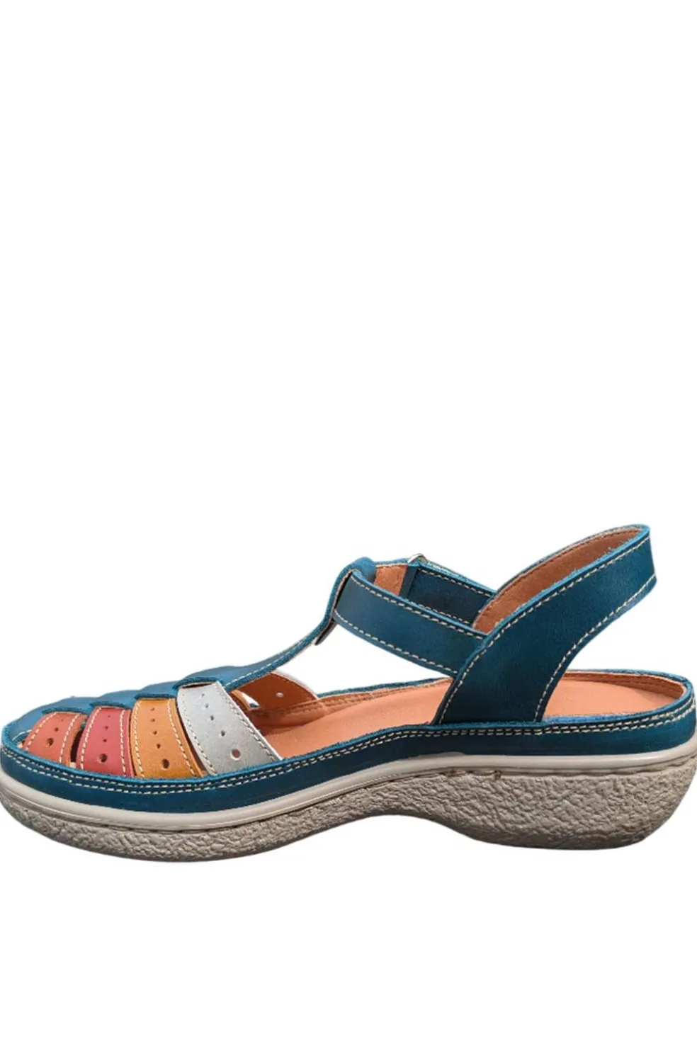 Sandalia Mujer Laura Azaña LA11986BI Combi Turquesa