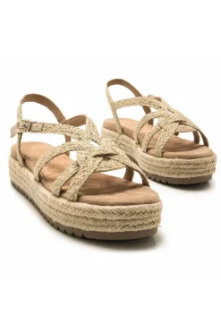 Sandalia Mujer Mustang Amelie 51261 C56000 Yute Natural