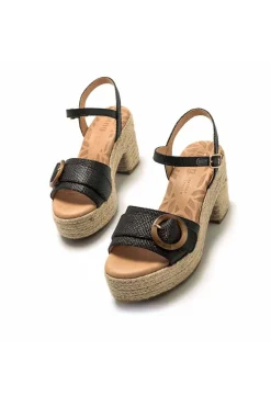 Sandalia Mujer Mustang Courtney 59607 C55986 Negro