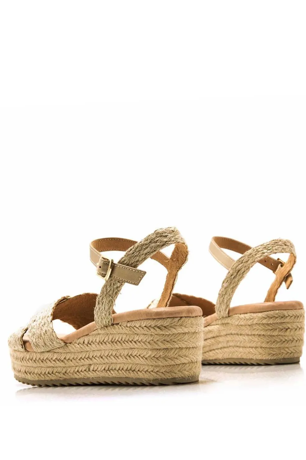 Sandalia Mujer Mustang Lita 59553 C56000 Yute Natural