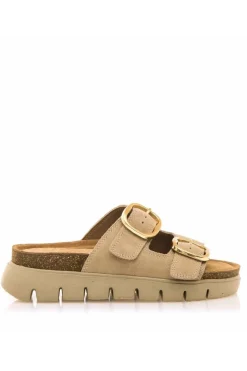 Sandalia Mujer Mustang Lion 54160 C52926 Serraje Sand