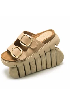 Sandalia Mujer Mustang Lion 54160 C52926 Serraje Sand