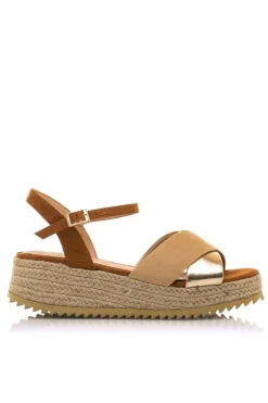 Sandalia Mujer Mustang Lydia 59622 C56015 Camel Raz