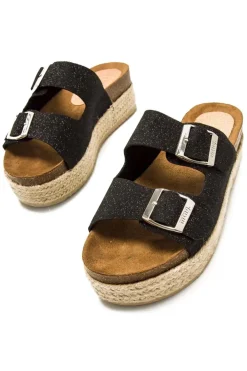 Sandalia Mujer Mustang Perla 53043 C57919 Cater Black