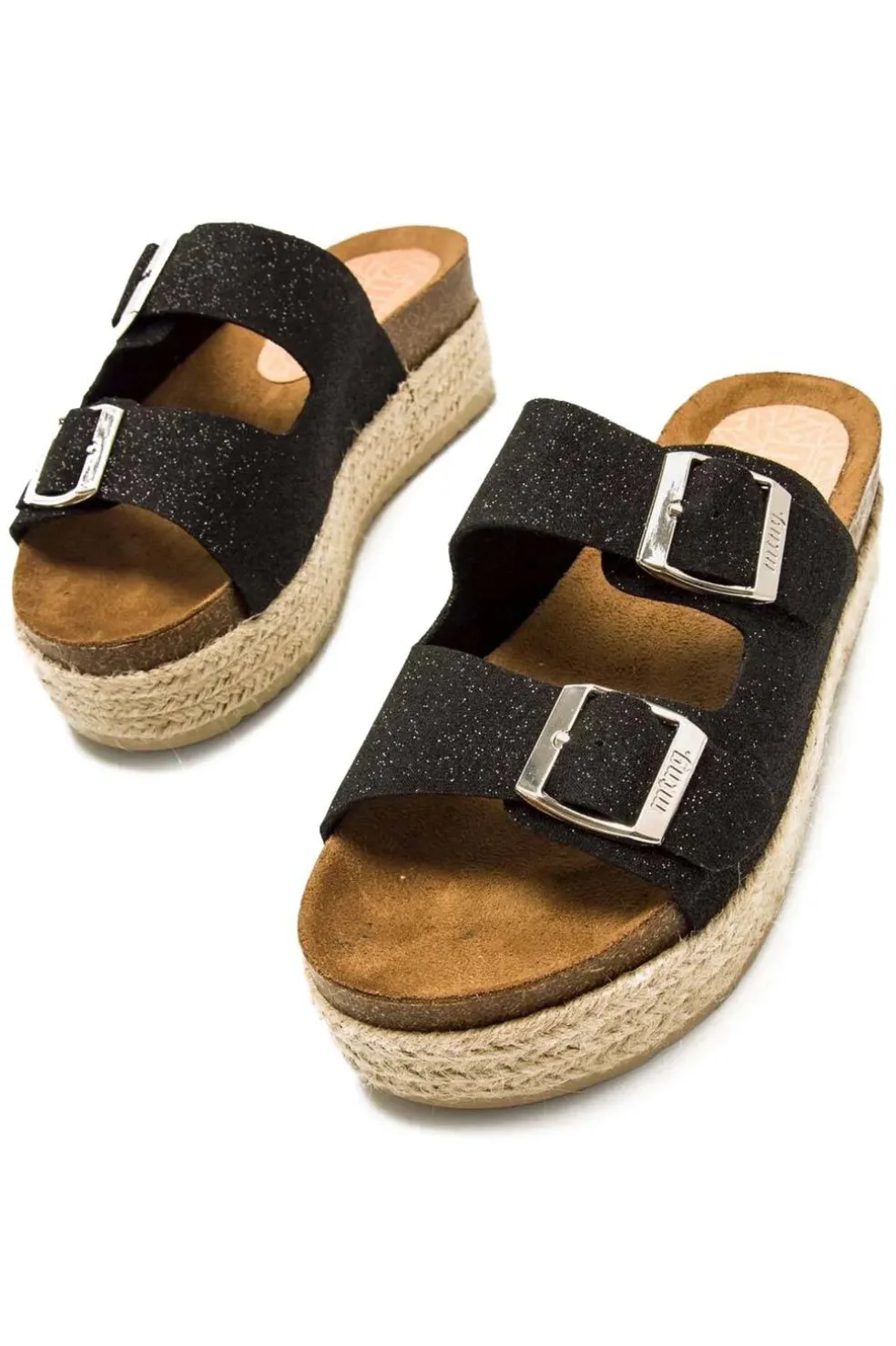 Sandalia Mujer Mustang Perla 53043 C57919 Cater Black