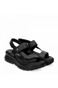 Sandalia mujer Panama Jack Noor b1 negro
