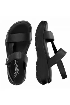 Sandalia mujer Panama Jack Noor b1 negro