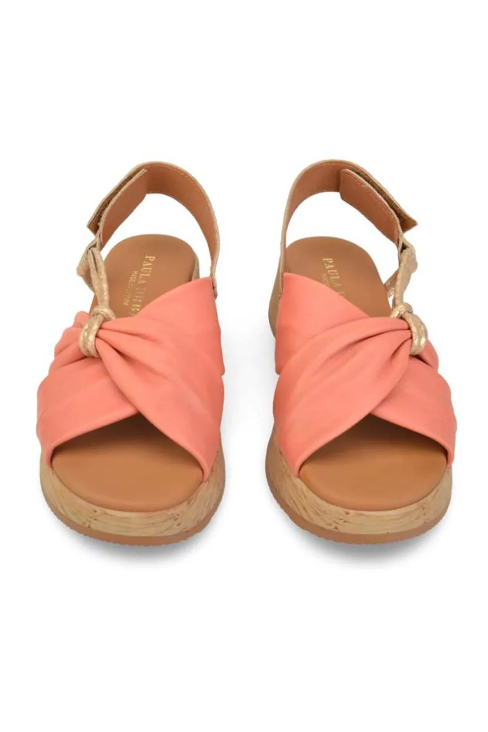 Sandalia Mujer Paula Urban 33 416 papaya platino