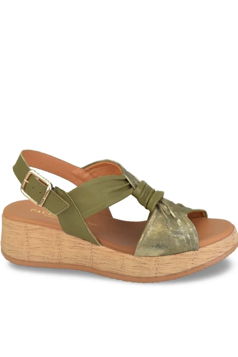 Sandalia Mujer Paula Urban 33 710 Picasso Sunset Kaki