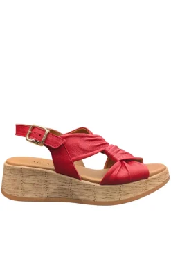 Sandalia Mujer Paula Urban 33 776 Sunset Rojo