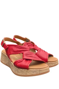Sandalia Mujer Paula Urban 33 776 Sunset Rojo