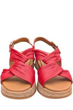 Sandalia Mujer Paula Urban 33 776 Sunset Rojo