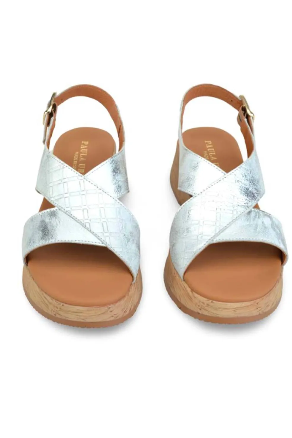 Sandalia Mujer Paula Urban 33 787 picasso blanco