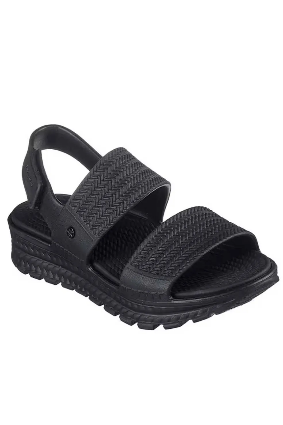 Sandalia Mujer Skechers arch fit footsteps sunny days 111461 black