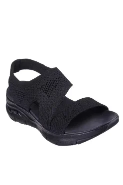 Sandalia Mujer Skechers arch fit brightest day 119458 black