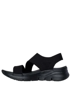 Sandalia Mujer Skechers arch fit brightest day 119458 black
