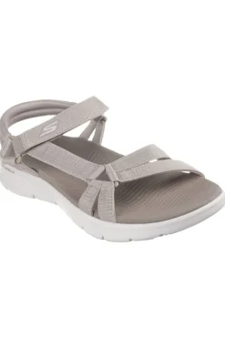 Sandalia Mujer Skechers GO WALK Flex Sandal Sublime 141451 Taupe