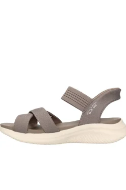 Sandalia Mujer Skechers Ultra Flex 3.0 Never Better 119975 DKTP Dark Taupe