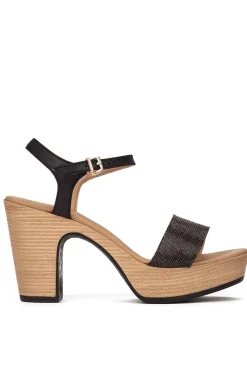 Sandalia Mujer Weekend by Pedro Miralles Estella 15425 Alfa Negro