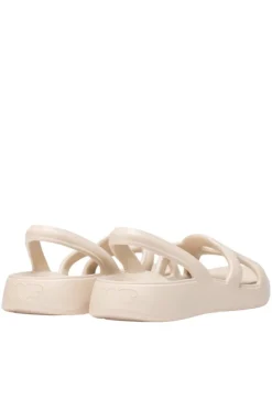 Sandalia Mujer Wonders Glub Crema