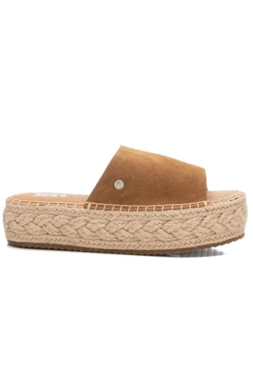 Sandalia Mujer xti 143639 serraje camel