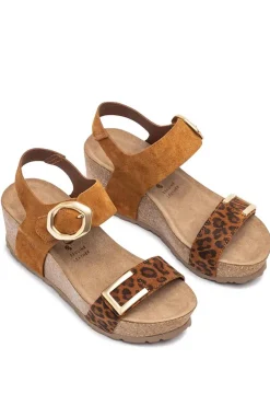 Sandalia Mujer Yokono Bari 255 Leopardo Setter