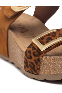 Sandalia Mujer Yokono Bari 255 Leopardo Setter