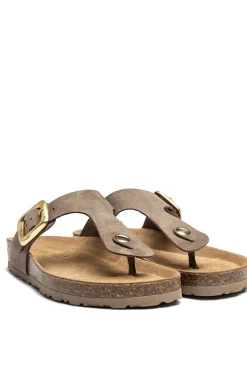 Sandalia Mujer Yokono Granada 002 Tabaco