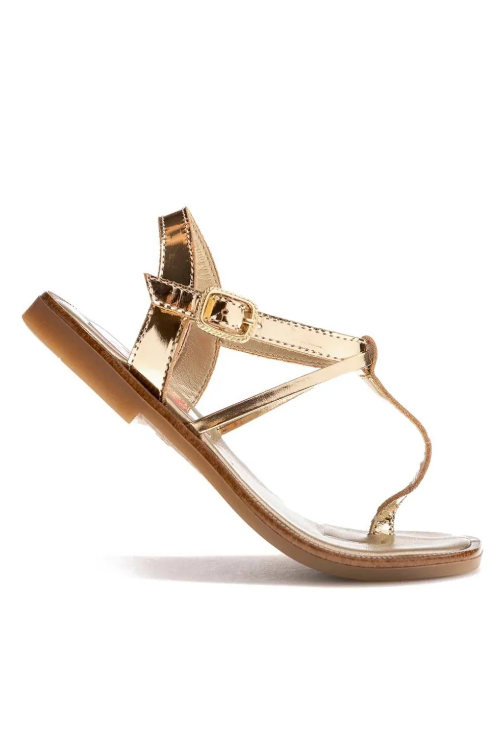 Sandalia Paola Shoes Dalia 877980 Mirror Champagne