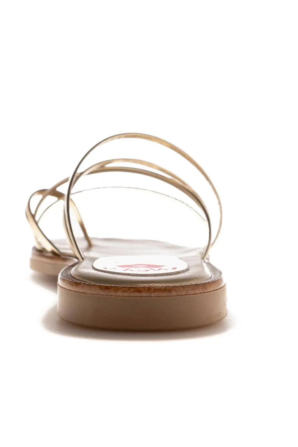 Sandalia Paola Shoes Dalia 877780 Mirror Champagne