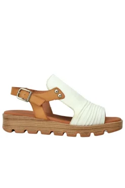 Sandalia Paula Urban 26 17 blanco camel