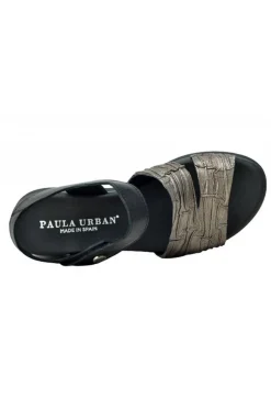 Sandalia Paula Urban 28 570 Metal Antracita - Sunset Negro